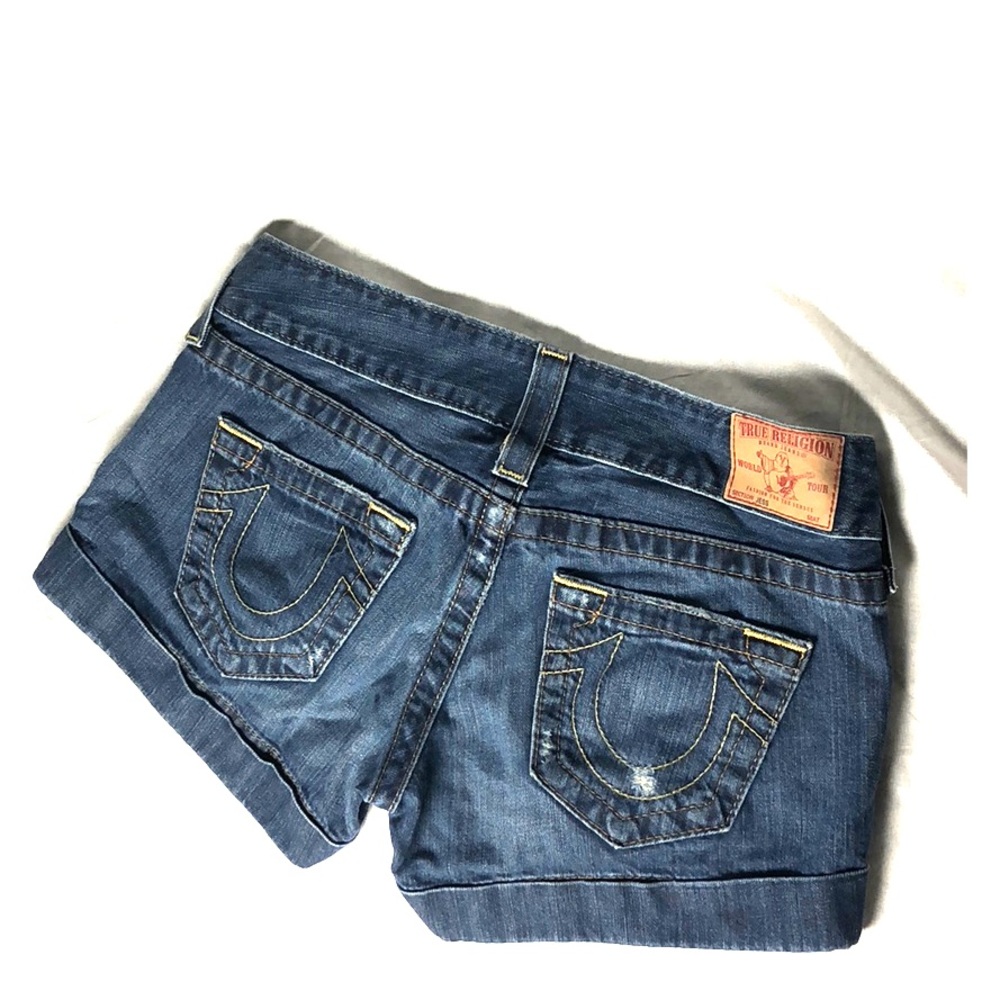True Religion denim shorts